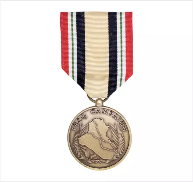 Genuine U.s. Full Size Medal: Iraq Campaign Medal
