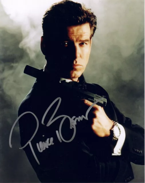 Pierce Brosnan - James Bond Autograph Signed Pp Photo Poster