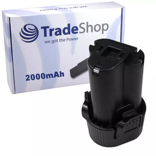 WERKZEUG AKKU BATTERIE ACCU 10.8V 2000mAh für MAKITA BL1013, 194551-4, 194550-6