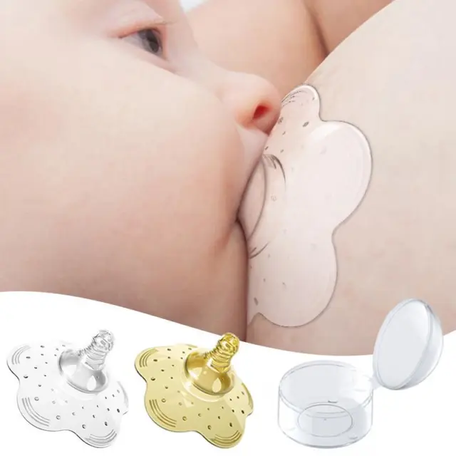 Protector de pezón de silicona para lactancia materna, protectores de protección