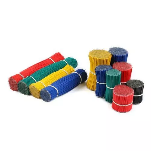 Jumper Wire Connector Cable Double-head Tinned 24AWG Cable 5/8/10/15/20/30cm