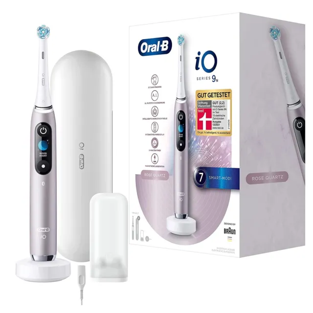 Oral-B iO Series 9 Elektrische Zahnbürste/Electric Toothbrush, 7 Putzmodi für Za