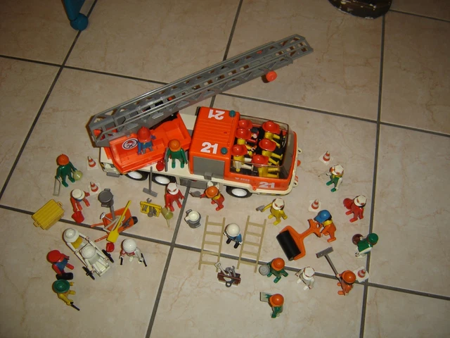 Playmobil 3781 Camion Pompier - Jeux & Jouets