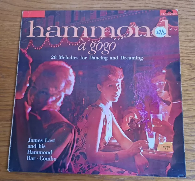 249043 James Last & His Hammond Bar Combo Hammond A Gogo Vol II LP vinyl UK