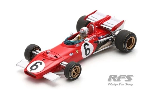 Modellino F1 Brumm 1/43 Ferrari 312B GP Italia 1970 #6 I. Giunti LTD | Motorsport Maranello Modellino F1 Brumm 1/43 Ferrari 312B GP Italia 1970 #6 I. Giunti LTD | Motorsport Maranello