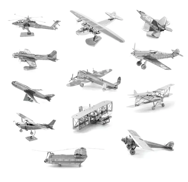 Fascinations Metal Earth 3D Aviation, Aviation Metal Puzzle