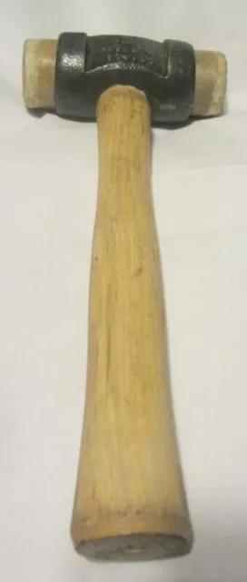 Garland Rawhide Mallet Split Head Hammer #2 with 1-1/2" Faces 32 Oz. 31002
