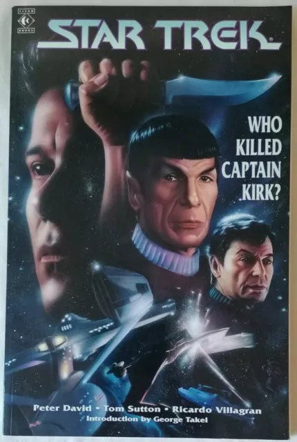 GRAFIKROMAN - *1.* Wer hat Captain Kirk getötet? Purcell Peter David Sutton PB