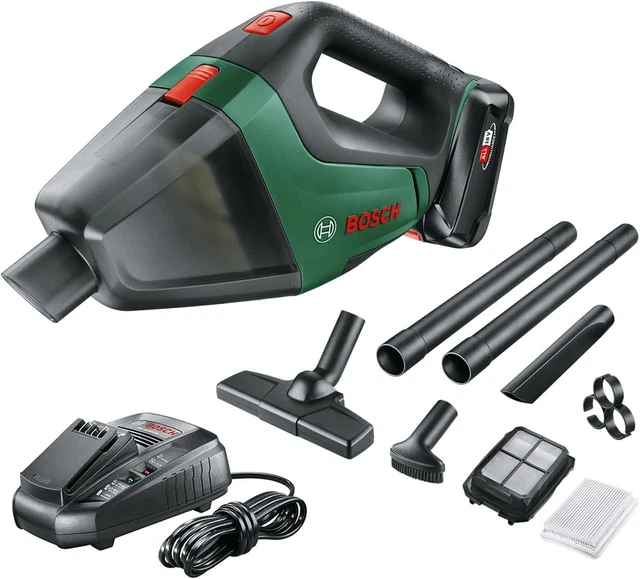 BOSCH CORDLESS VACUUM Cleaner Set UniversalVac 18 (1 Battery, 18 V 2.5Ah) 244.02 PicClick AU