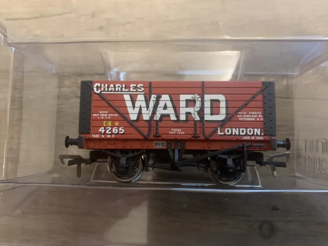 Bachmann 37-151 OO Gauge 8 Plank Wagon ‘Charles Ward’ Boxed