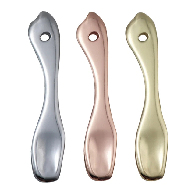 3 cucharas de belleza aleación de zinc crema facial pala mini pala colorida