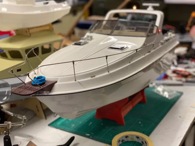 RC BOAT DEEP  sport YACHT ART