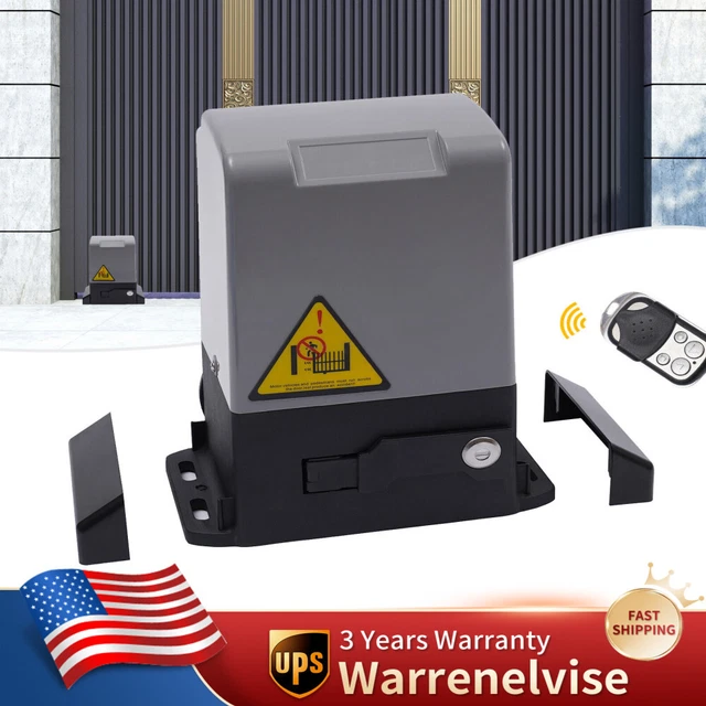 4400LBS ELECTRIC SLIDING Gate Opener Door Operator Driveway Motor 750w