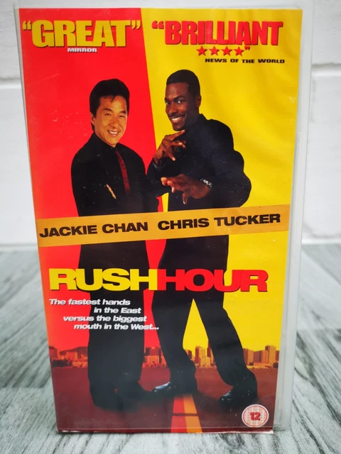 RUSH HOUR (VHS/SH, 1999) Jackie Chan & Chris Tucker £6.29 - PicClick UK