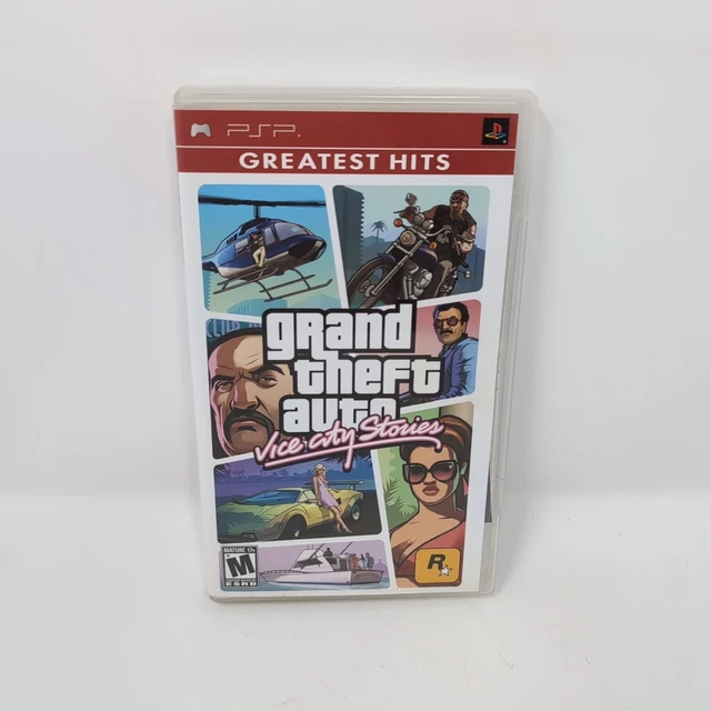 GRAND THEFT AUTO Vice City Stories Sony PSP complet avec carte EUR 11