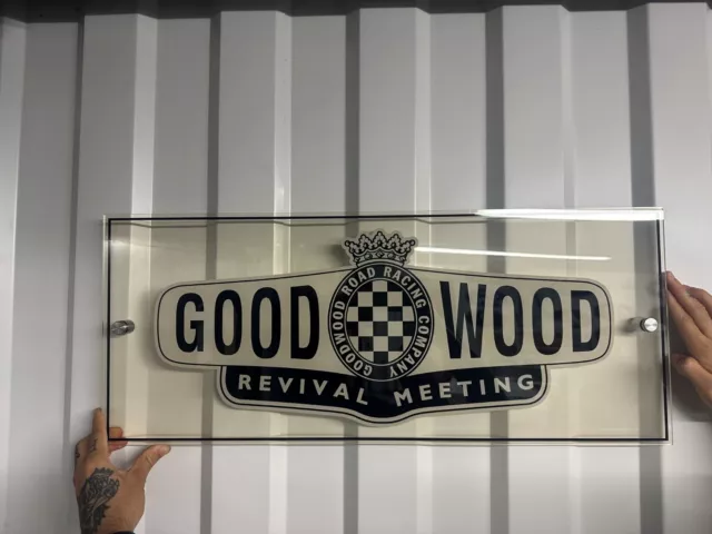 Goodwood Sign - Classic Racing Event Memorabilia - British Motorsport - 50% OFF