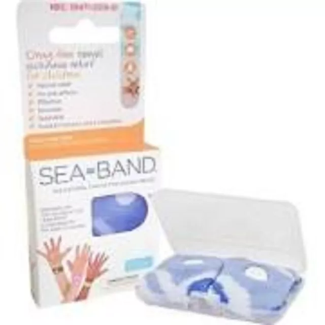 Sea Band SeaBand Acupressure Wrist Bands Nausea, travel, children over 3 years