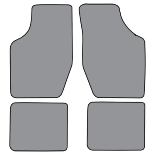 Floor Mats for 1985-91 Cadillac DeVille 4DR Sedan Front Wheel Drive Cutpile 4Pc