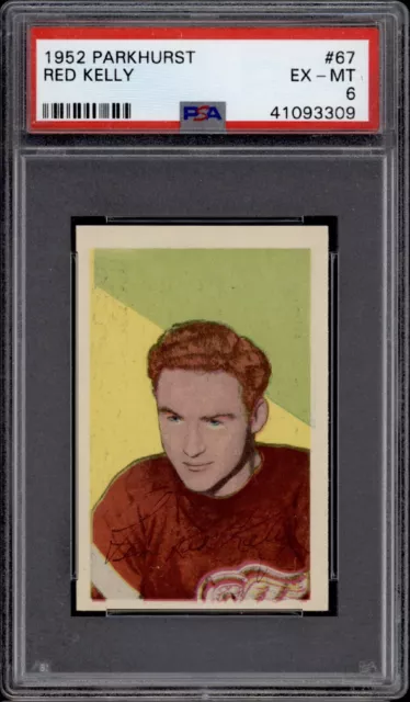1952 Parkhurst #67 Red Kelly Psa 6 Excellent-Mint