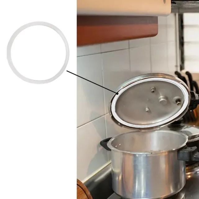 Joint d'étanchéité en silicone pour autocuiseur - Pièce de rechange  universelle pour autocuiseurs électriques - Accessoire de cuisine commun  blanc
