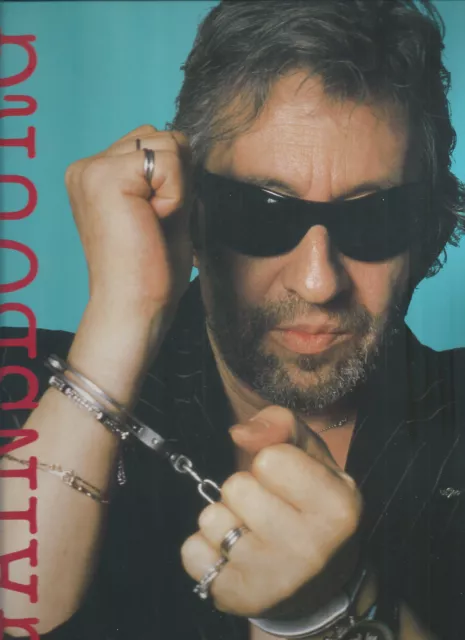 Serge Gainsbourg - Programme De Tour 1988 En Tres Bon Etat