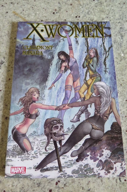 X-Women Tpb Marvel Comics X-Men Manara Cover Very Rare Oop