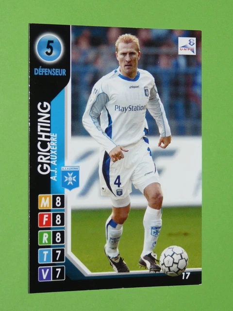 Lot De Cartes Panini AJ Auxerre 1997 - Set Rare Collection Football