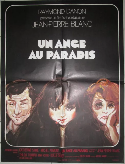 UN ANGE AU PARADIS  AFFICHE DE CINÉMA ANCIENNE 60x80 CM