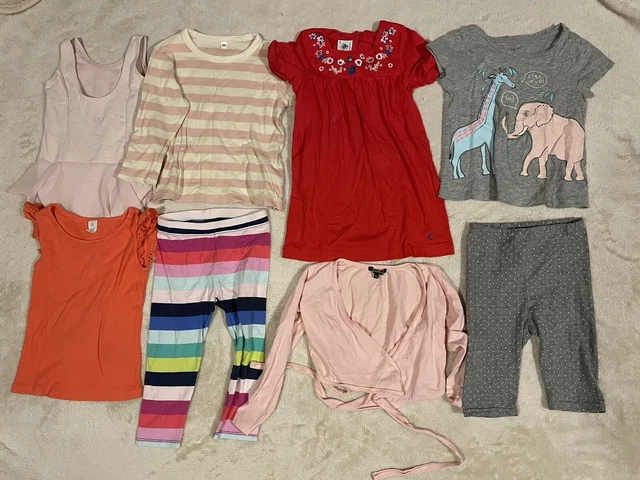 Baby girls 3-6 months bundle vests sleepsuits next romper dress