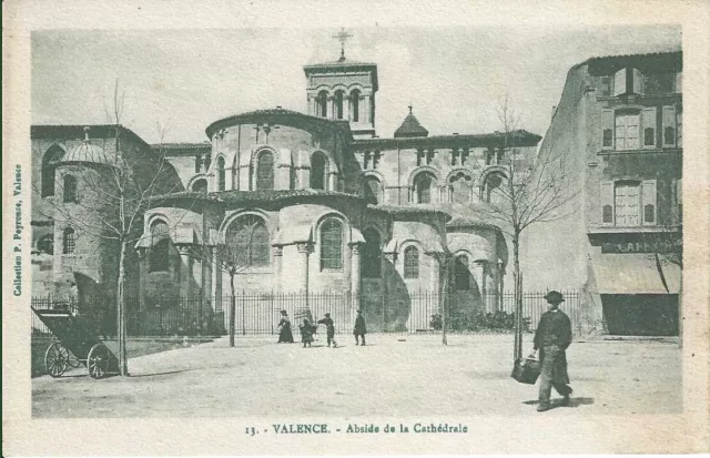 Valence, abside de la cathédrale Saint Apollinaire, place des Clercs  (62)