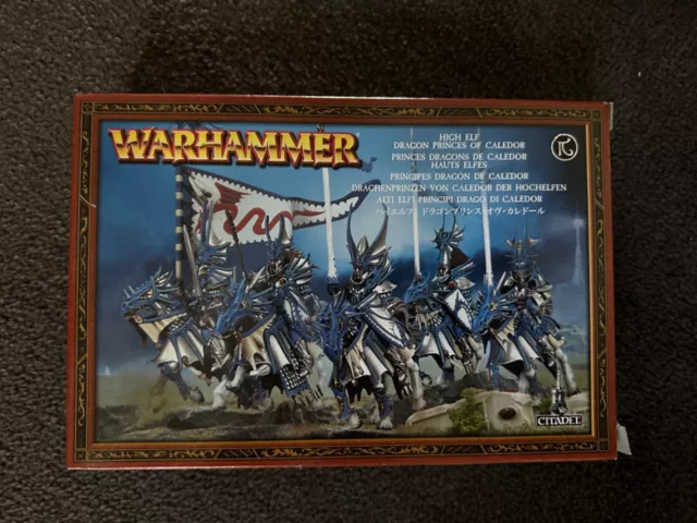 Warhammer The Old Word High Elves Dragon Princes of Caledor