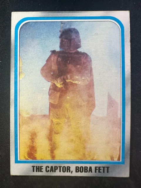 1980 Topps Star Wars 210 The Captor, Boba Fett Empire Strikes Back Series 2 NM