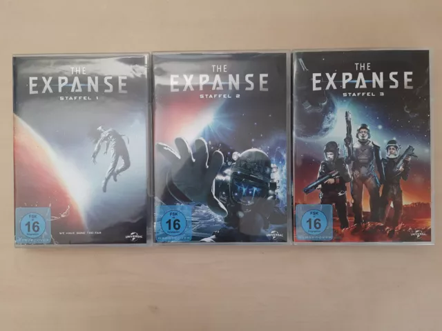 The Expanse - Staffel 1,2+3 (11 DVDs)