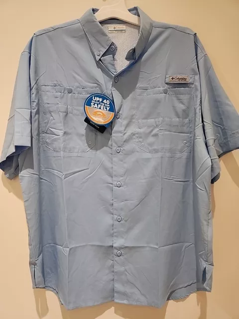 Columbia PFG Tamiami II Short-Sleeve Shirt Mens Large