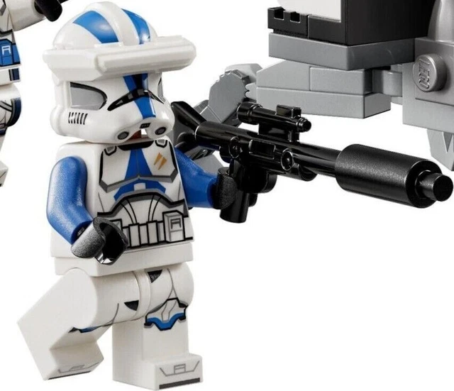 LEGO Star Wars : Clone Trooper Blanc Ép 3 Minifigure (Phase 2) Avec Blaster Bleu
