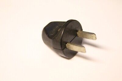 Old Plug Bakelite Plug Area Contacts 10A/250V 2