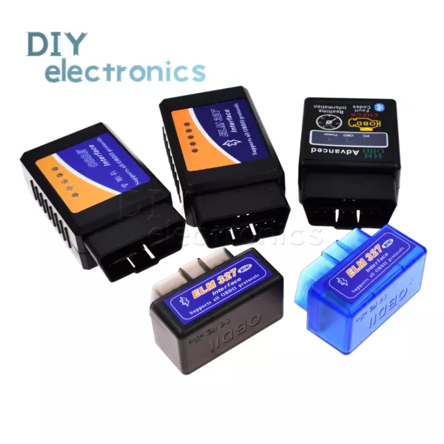 ELM327 V2.1/V1.5 OBD2 Bluetooth/WIFI OBD2 Auto Diagnostic Interface Scanner US