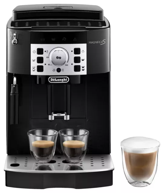 DeLonghi Magnifica S ECAM 22.105.B Kaffeevollautomat mit Milchaufschäumdüse, Neu