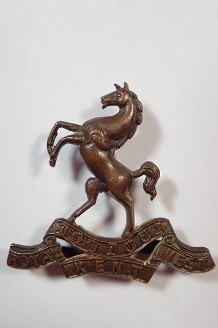 Royal West Kent original OSD Cap Badge (J&Co.).