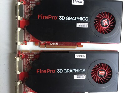 2 x SPARES o riparazione ATI FirePro Barco MXRT 5450 