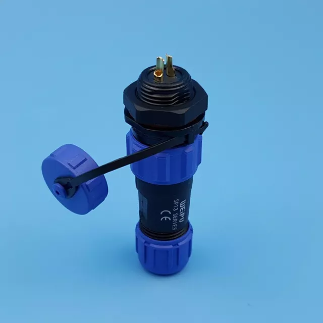 Waterproof Plug and Socket Circular Connector SP13 Panel IP68 Premium Materials