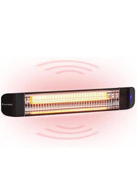Heizstrahler Infrarotstrahler mit WiFi App-Steuerung Timer & LED, IP65 Klarstein