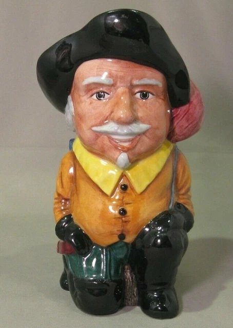 STAFFORDSHIRE ,  Hand Painted Toby Jug "Porthos"