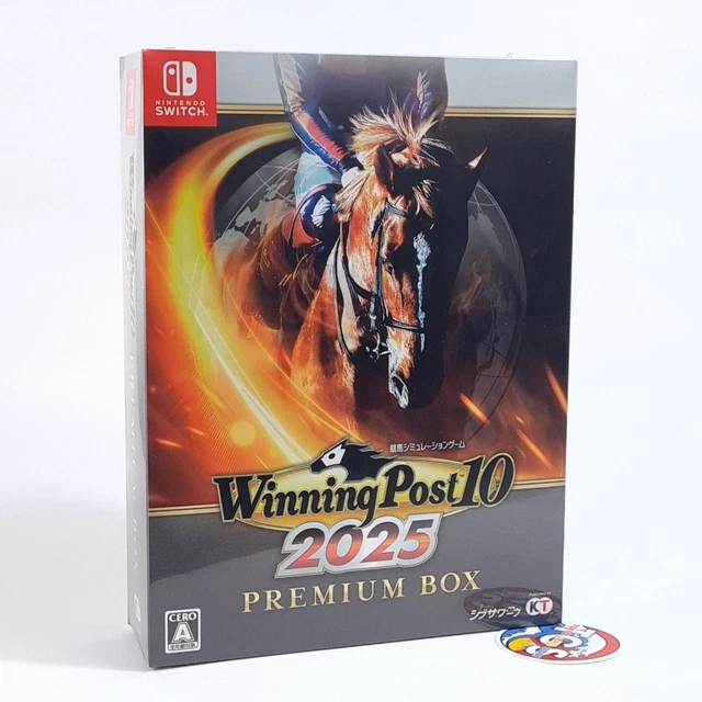 WINNING POST 10 2025 Premium Box Nintendo Switch Soft