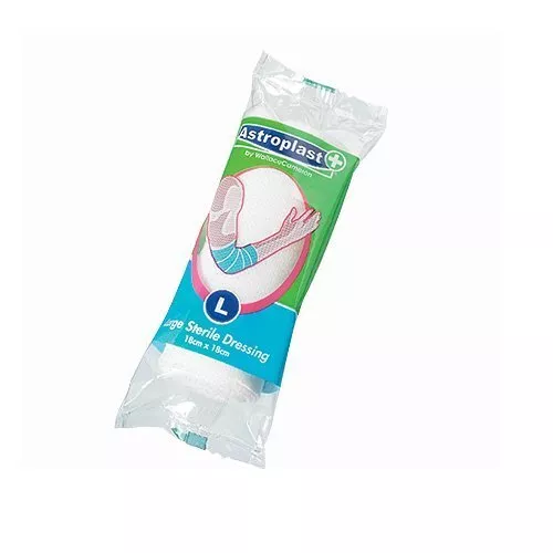 Astroplast Dressing Large White Pack 6