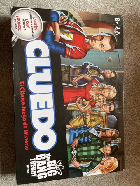 Cluedo The Big Bang Theory IN SPANISH - BOX HAS A FEW MARKS ON EDGES