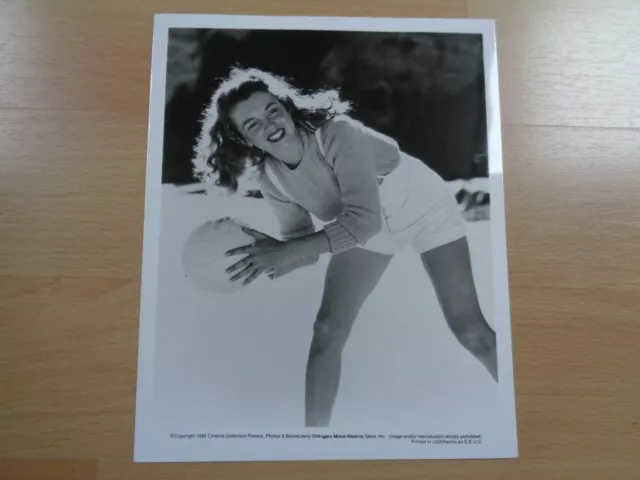 1945 Vintage Original Marilyn Monroe Photo 25Cmx20Cm Andre De Dienes Printed Usa