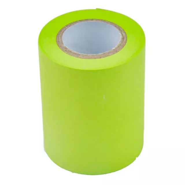 Rotolo ricarica carta autoadesiva - verde neon - 59mm x 10mt - per Memoidea Tape