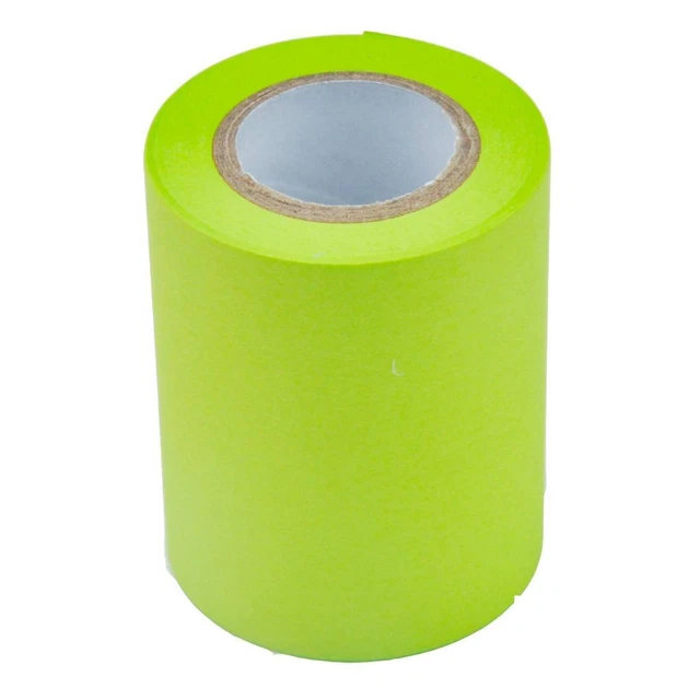 Rotolo ricarica carta autoadesiva - verde neon - 59mm x 10mt - per Memoidea Tape