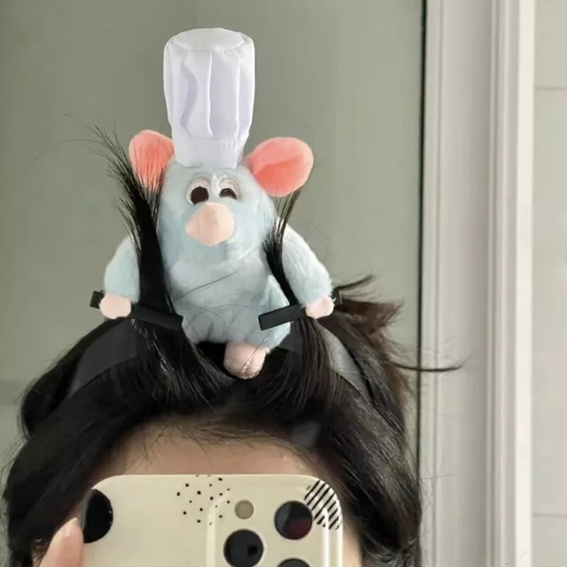 Creativity Ratatouille Hairband New Cartoon Plush Doll Headband French Hairpin f